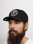 Бейсболка MITCHELL NESS арт. HP8446-IMCBLCK Miami CF MLS (черный)